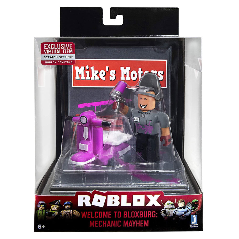 Mini Playset Com Figura Roblox Mike S Motor Sunny Shoppingcerrado Mobile - roblox ri happy brinquedos